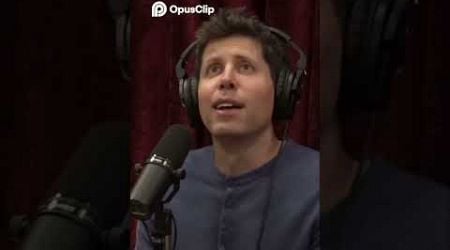 Joe Rogan &amp; Sam Altman On AI&#39;s Human Shift #Shorts