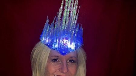 Icicle Crown with Pebble Pixels & WLED