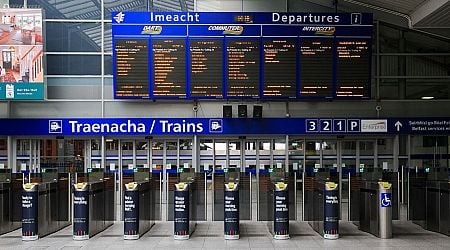 Man, 50s, arrested following firearms incident onboard train at Connolly Station