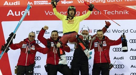 Alpine Skier Albert Popov Scores Career-First World Cup Slalom Win