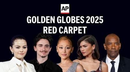 Golden Globes 2025: Red carpet fashion cam