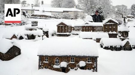 Heavy snow brings widespread disruption across the UK