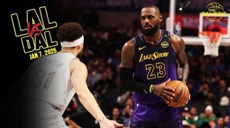 Los Angeles Lakers Full Team Highlights vs Mavericks | Jan 7, 2025 | FreeDawkins