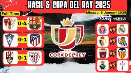 HASIL COPA DEL RAY 2025 | PIALA RAJA SPANYOL - Barbastro vs Barcelona - Marbella vs Atletico Madrid