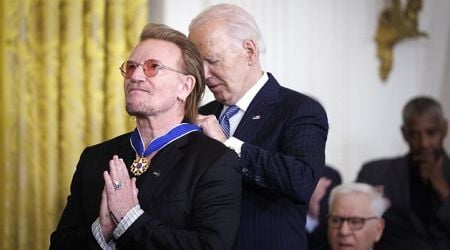 Bono may have received the Medal of Freedom but younger Irish artists are putting him to shame for his deafening silence on Gaza