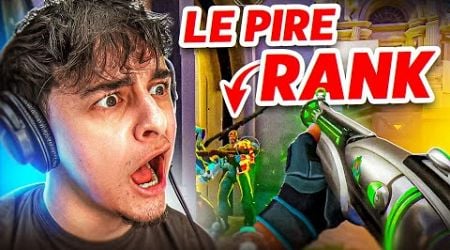 JE SUIS BLOQUE AU PIRE RANK DU JEU