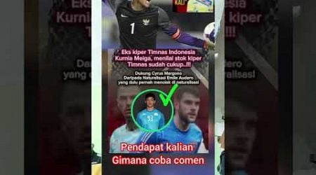 Kurnia Meiga dukung Cyprus Margono jadi kiper 2 timnas ini alasannya #beritatimnasseniorhariini