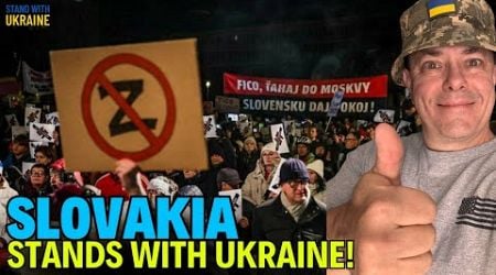 FURIOUS! Slovakians Protest Against Fico and Putin - Transnistria in Trouble - Kupyansk Update