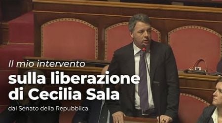 Il mio intervento sulla liberazione di Cecilia Sala | 8/01/2025