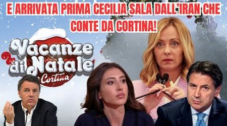 CHE FIGURACCIA PER RENZI.E TORNATA PRIMA CECILIA SALA DALL&#39;IRAN CHE GIUSEPPE CONTE DA CORTINA.