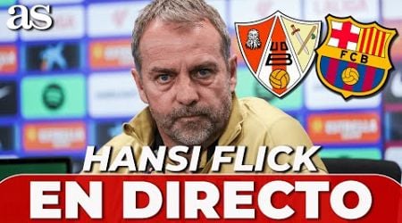 HANSI FLICK, EN DIRECTO | rueda de prensa PREVIA al BARBASTRO vs. FC BARCELONA de COPA DEL REY