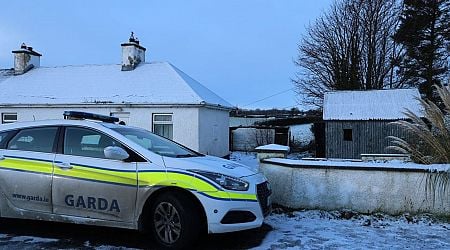 Forensics examine shed where man's body found as people urged to check on neighbours during big freeze 