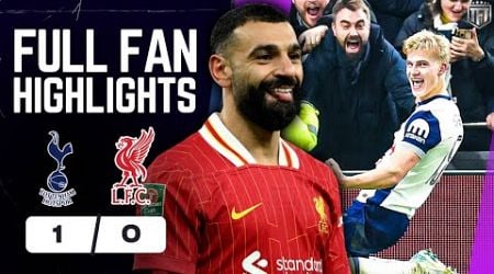 Liverpool ROBBED? Bergvall DAGGER! Tottenham 1-0 Liverpool Carabao Cup Highlights