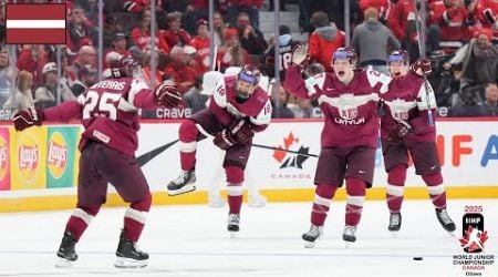 EVERY GOAL LATVIA SCORED AT WORLD JUNIOR CHAMPIONSHIP 2025