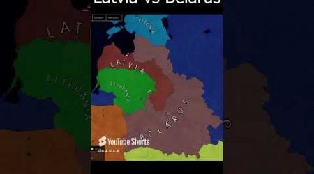 Latvia vs Belarus #ageofcivilizations2 #map #ageofhistory2 #history #ageofhistory2ii #europe