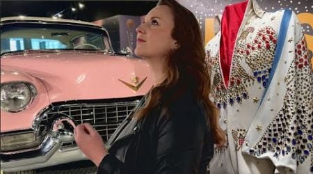 Elvis Presley&#39;s 90th BIRTHDAY * his ICONIC jumpsuits &amp; PINK Cadillac * Graceland&#39;s museums