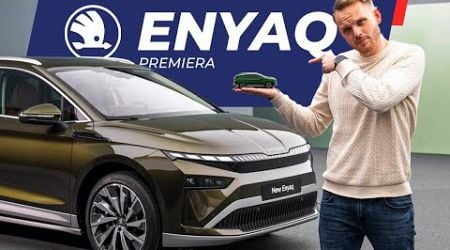 Skoda Enyaq FL (2025) jest otoczona srebrem w standardzie | Premiera OTOMOTO News | OML