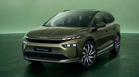 New 2025 Skoda Enyaq facelift - Interior and Exterior presentation