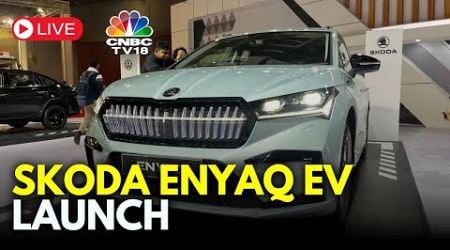 Skoda Launches Enyaq EV LIVE | Skoda Enyaq And Enyaq Coupe Facelift Global Launch | N18L