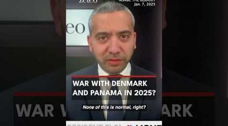 War with Denmark and Panama in 2025?