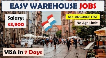 Sponsored Luxembourg Warehouse Jobs | Luxembourg Country Work Visa | Europe | Owafk Africa