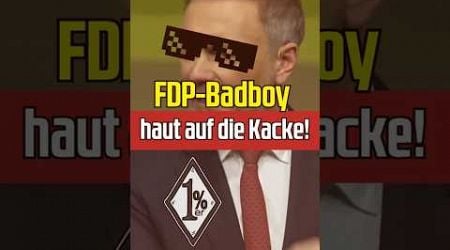 Christian Lindner mimt den Badboy!