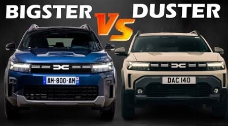 Dacia Duster vs Bigster 2025: Size, Price &amp; Features Compared