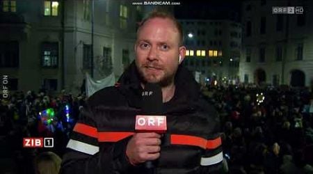 Demo vor dem Bundeskanzleramt in Wien I 9.1.2025