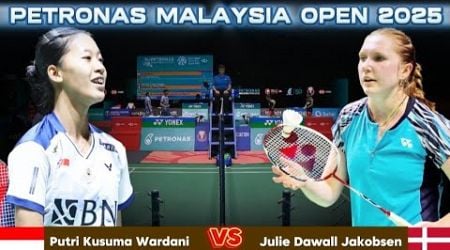 Superb!! Putri KW hajar tunggal Denmark &quot;Julie Jakobsen&quot; di round kedua | Badminton PMO25