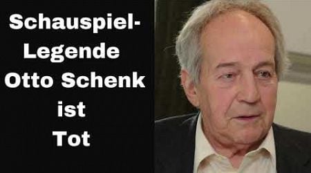 Schauspiel-Legende Otto Schenk ist Tot