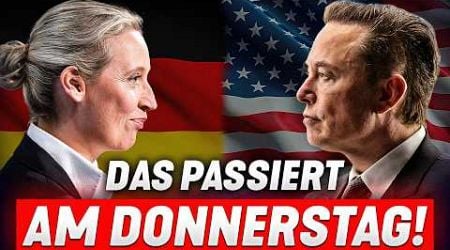 Elon Musk und Alice Weidel machen das Undenkbare! (LIVE)