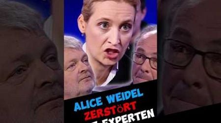 Alice Weidel nimmt &quot;Experten&quot; auseinander! #aliceweidel