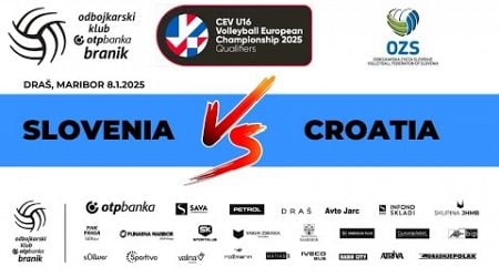 Slovenia-Croatia U16M qualifiers - 09/01/2025