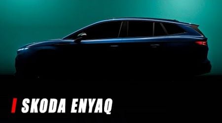 Skoda Enyaq Facelift Teaser