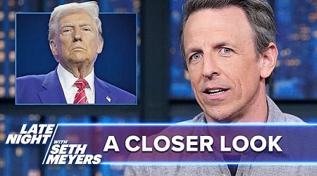 Seth Meyers: Trump Gets Fact-Checked, Faces Backlash Over Lies About CA Wildfires