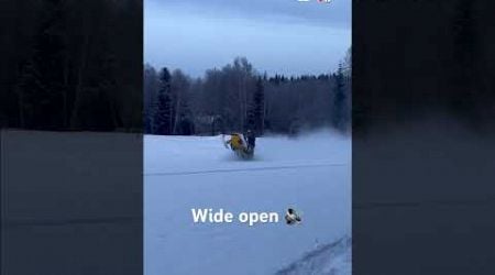 wide open xrs 800 E-tec #snowmobile #snow #winter #foryou #powder #wideopen