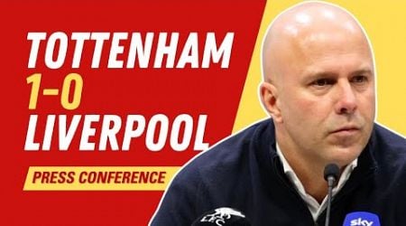 Tottenham 1-0 Liverpool | League Cup | Arne Slot Press Conference