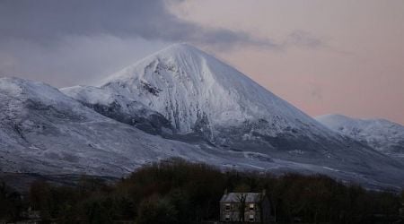 Temperatures drop to -6.6c overnight as nation remains under low temperature/ice warning 