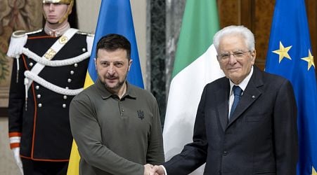 Zelensky says he invited Mattarella to visit Ukraine