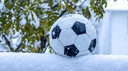 Two football matches called off on Friday due to snowy weather