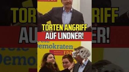 Linke knallt Lindner Rasierschaum Torte ins Gesicht!