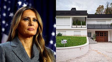 Photos of Melania Trump's Slovenia hometown show her humble beginnings