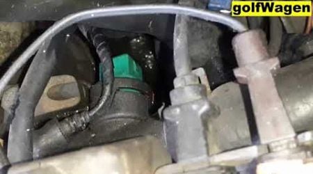 Audi A4 1.9TDI Coolant temperature sensor replacement