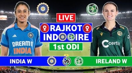 India Women v Ireland Women 1st ODI Live | IND W v IRE W 1st ODI Live Commentary | Ireland W Innings