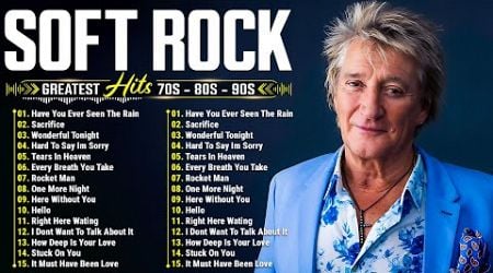 Rod Stewart, Elton John, Michael Bolton, Bee Gees, Air Supply | Relaxing Soft Rock Music