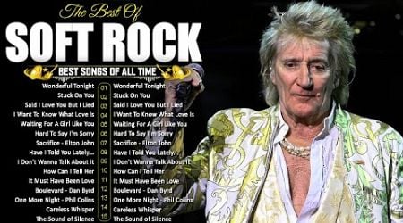 Rod Stewart, Elton John, Phil Collins, Michael Bolton, Eagles - Soft Rock Love Songs 70s 80s 90s