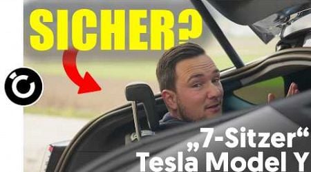 Wirklich ein 7 Sitzer? Tesla Model Y mit 3. Sitzreihe im Test