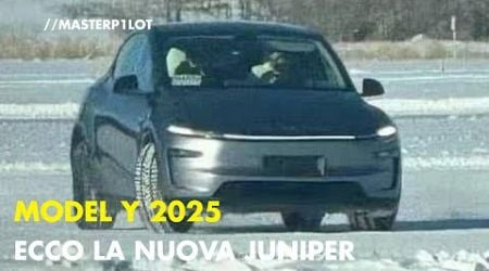 Nuova Tesla Model Y 2025 | Salsa Cyber per la Juniper