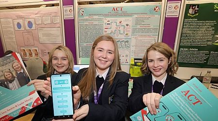 Young scientist exhibition winners: Three Kerry sisters develop app to improve emergency responses