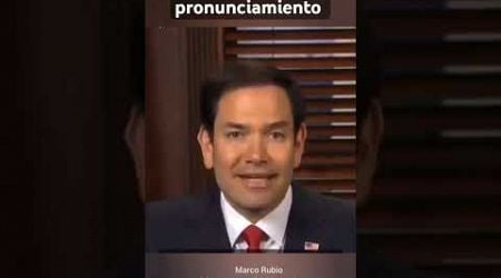 Marco Rubio.Llamado a las fuerzas militares y policiales de Venezuela. #marcorubio #venezuela #vzla